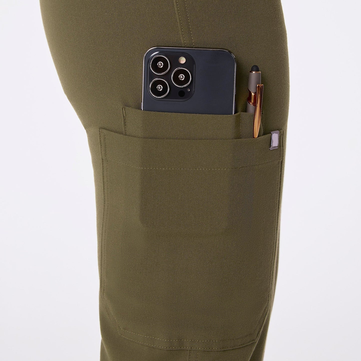 Women's Cargo Scrub Pants -Spruce
