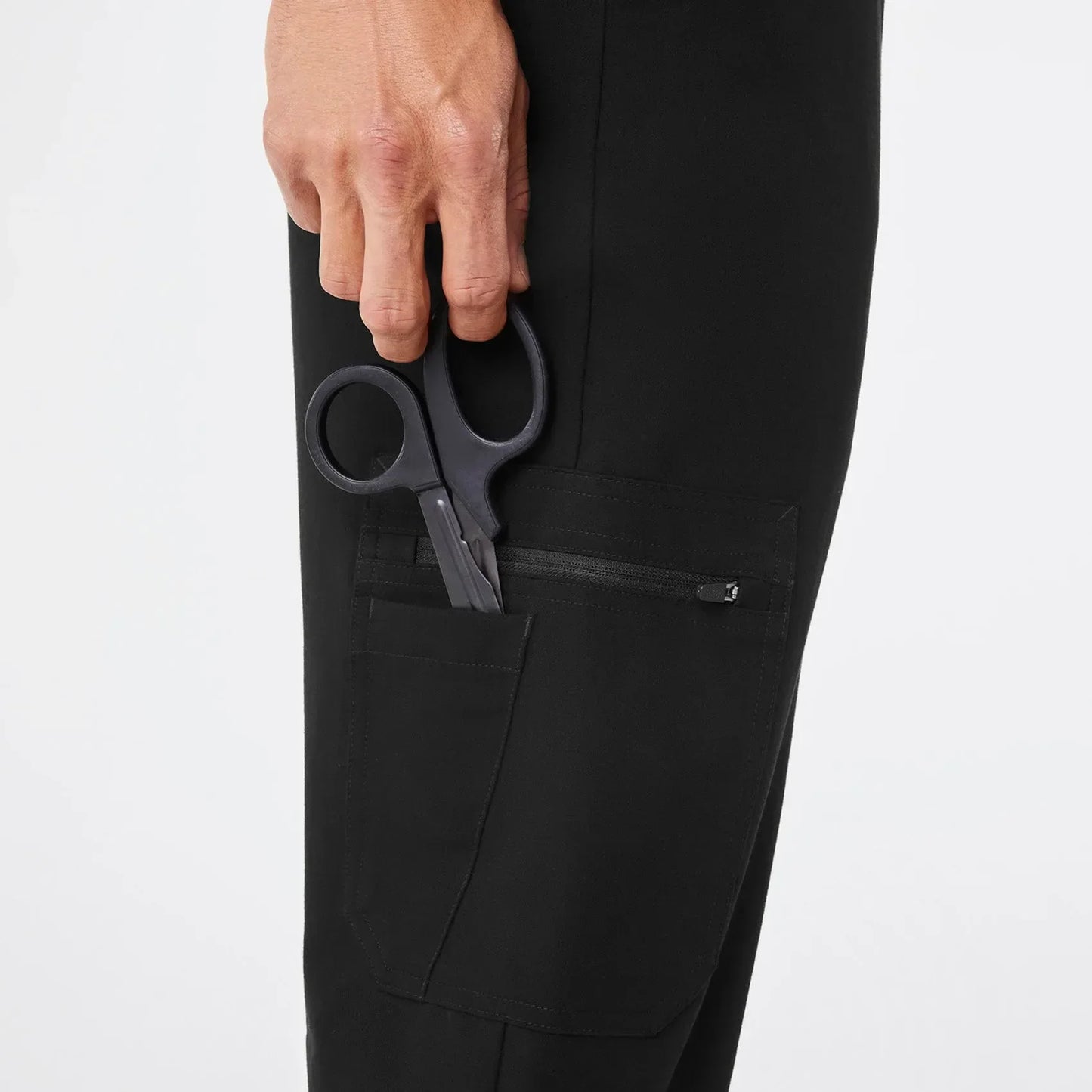 Men's Brey Jogger Scrub Pants - Black