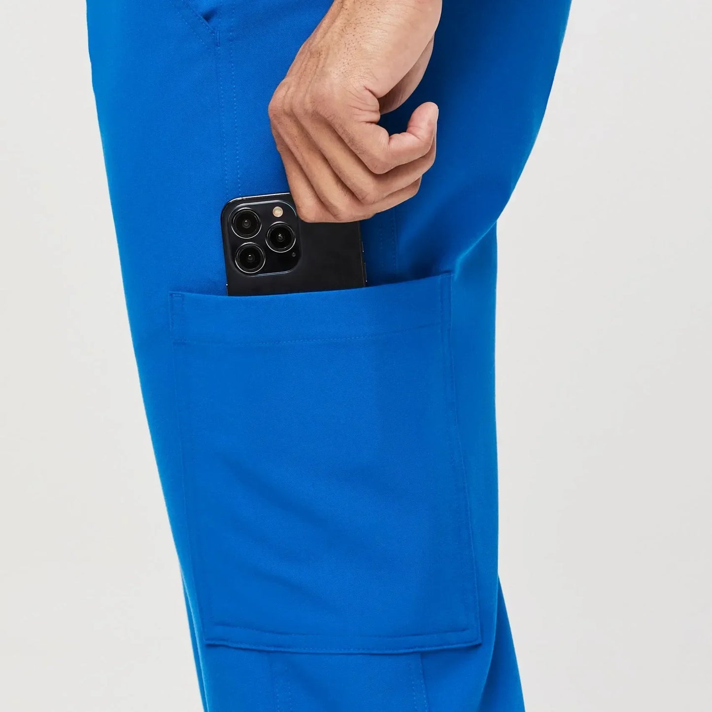 Men's Cargo Scrub Pants - Royal Blue