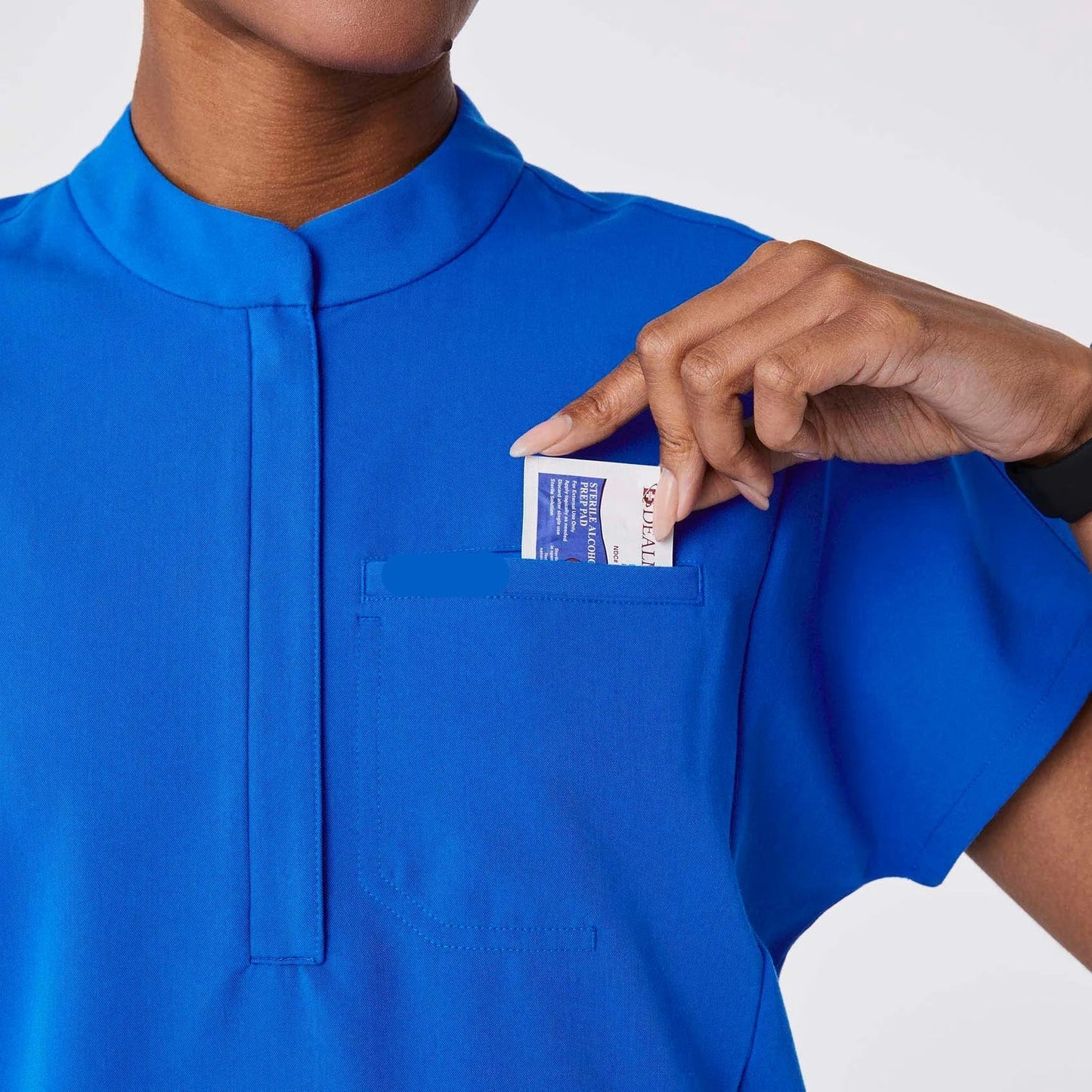 Women's Classic Scrub Top - Royal Blue