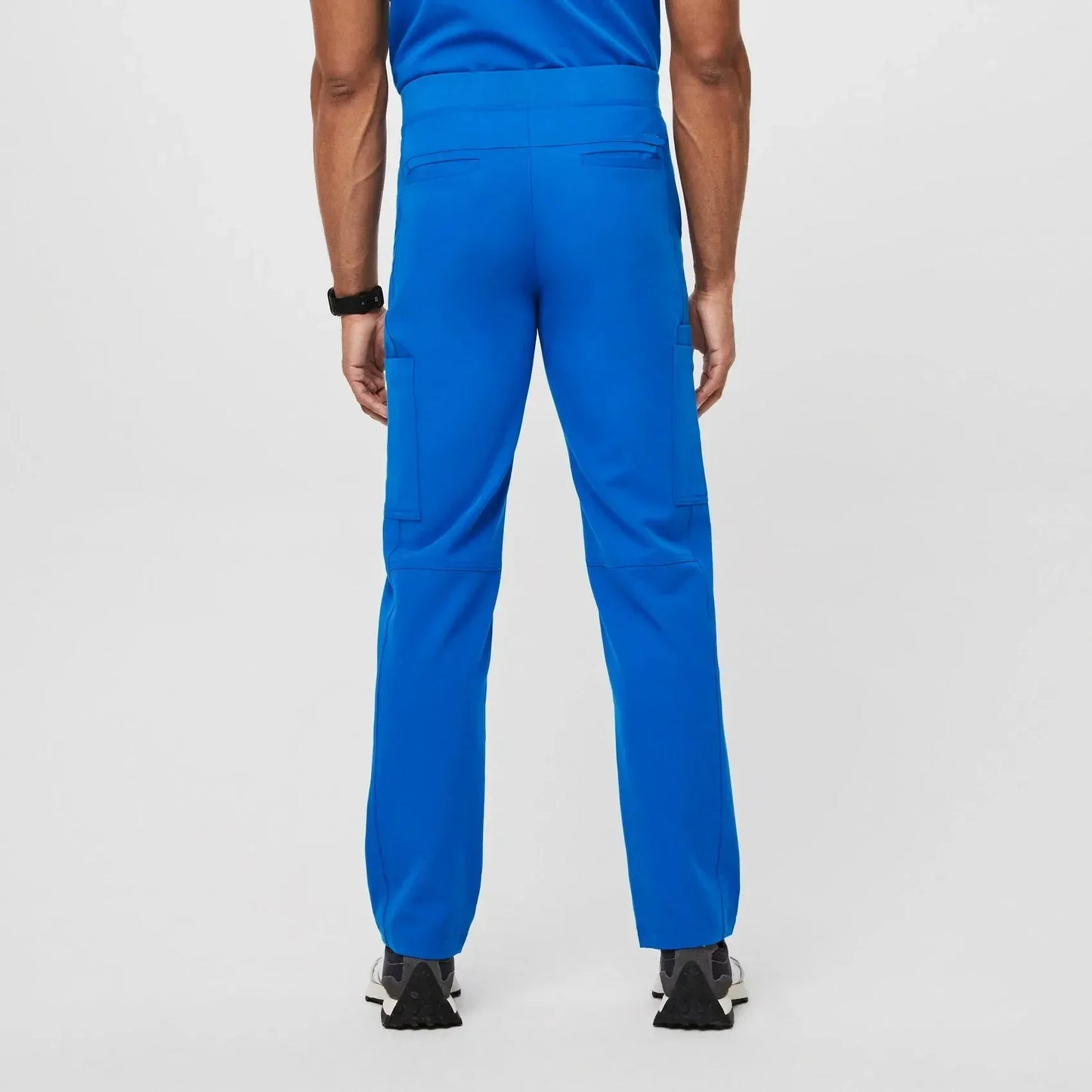 Men's Cargo Scrub Pants - Royal Blue