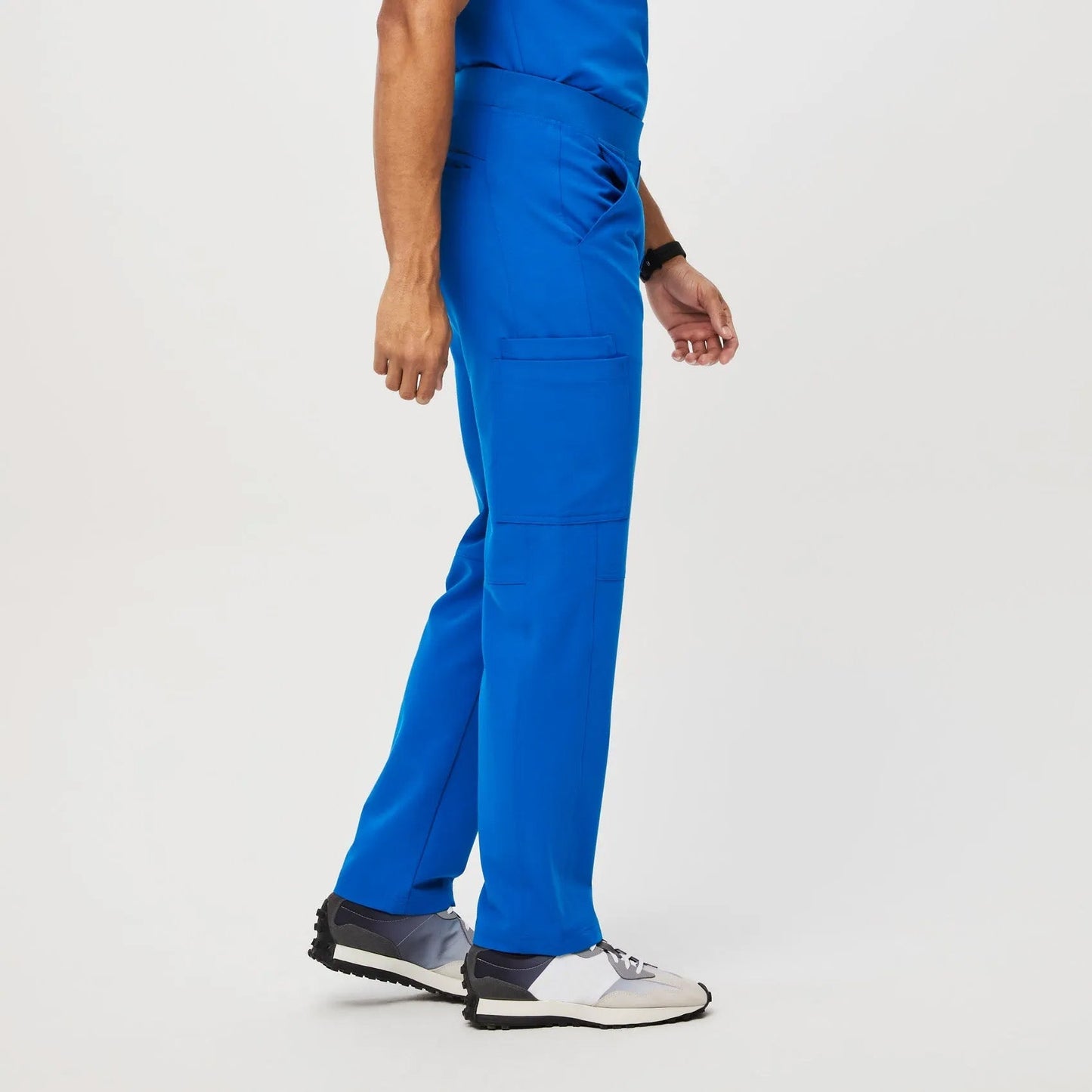Men's Cargo Scrub Pants - Royal Blue