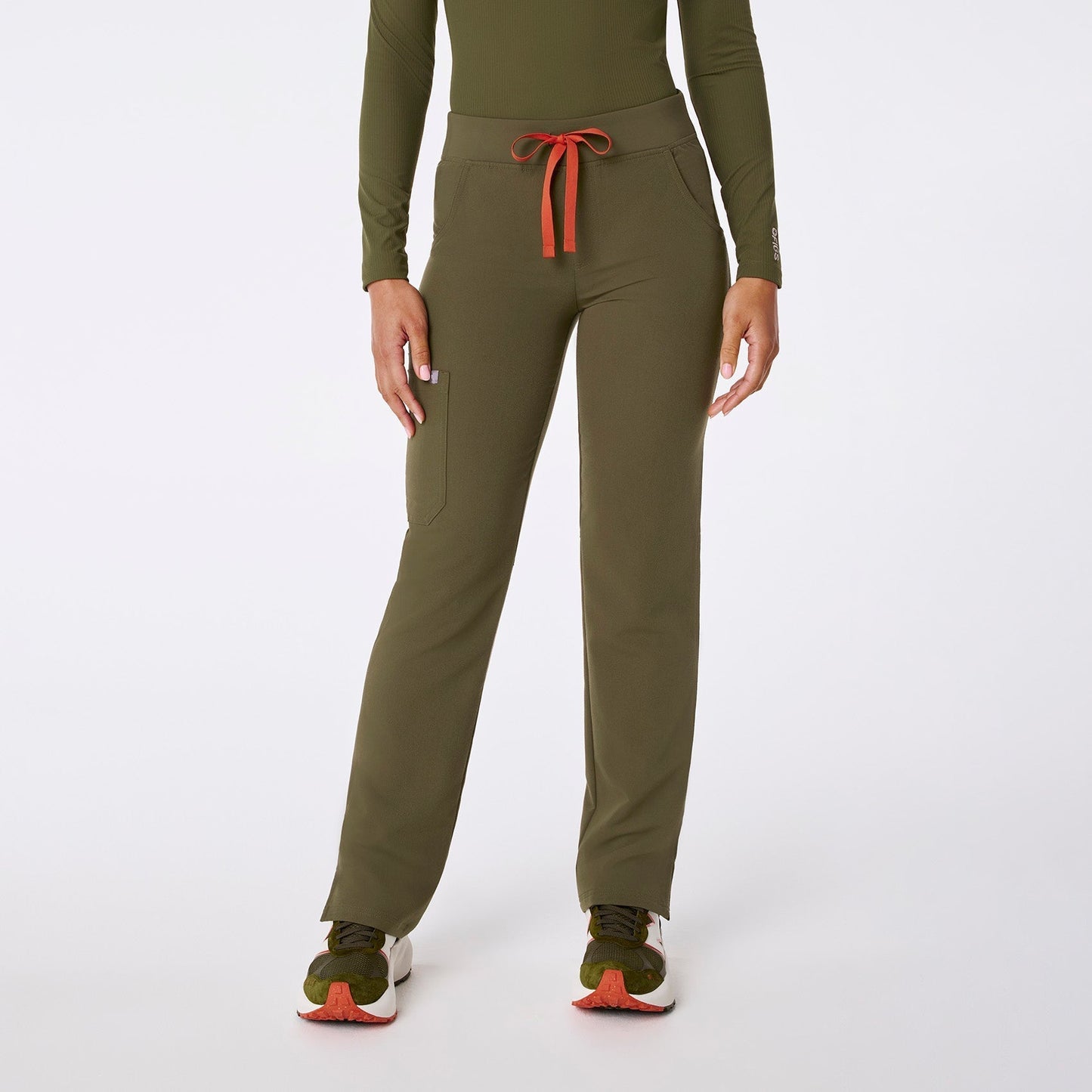 Women's Cargo Scrub Pants -Spruce