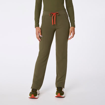 Women's Cargo Scrub Pants -Spruce