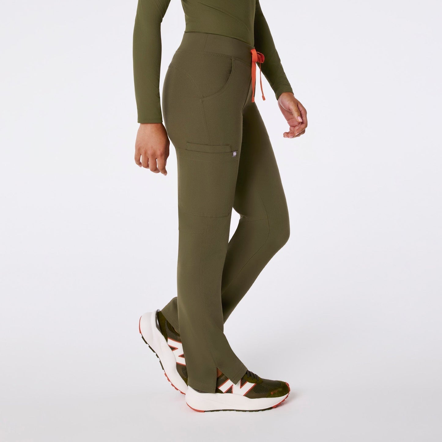 Women's Cargo Scrub Pants -Spruce
