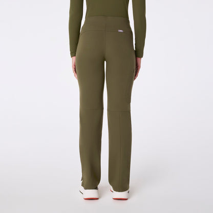 Women's Cargo Scrub Pants -Spruce