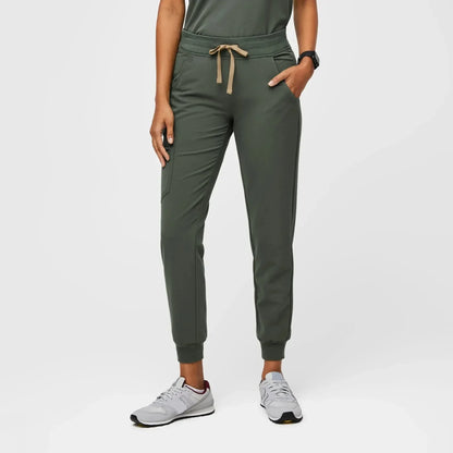 Women's Zamora Jogger Scrub Pants - Moss