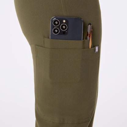 Women's Cargo Scrub Pants -Spruce