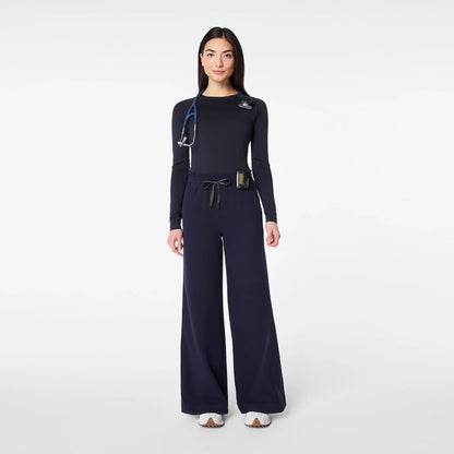 High Waisted Allison Ultra Wide Leg Scrub Pants