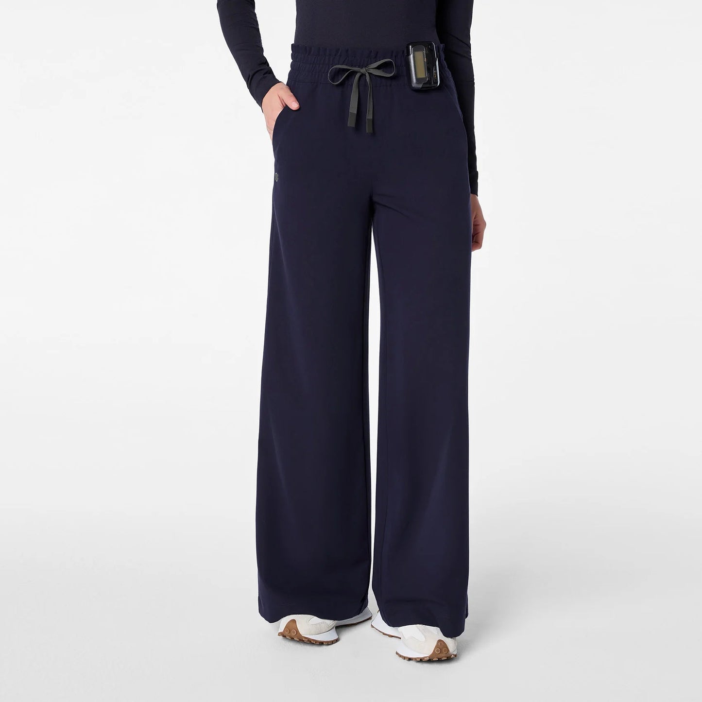 High Waisted Allison Ultra Wide Leg Scrub Pants