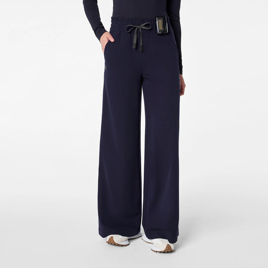 High Waisted Allison Ultra Wide Leg Scrub Pants