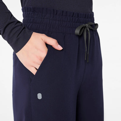 High Waisted Allison Ultra Wide Leg Scrub Pants
