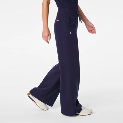 High Waisted Allison Ultra Wide Leg Scrub Pants
