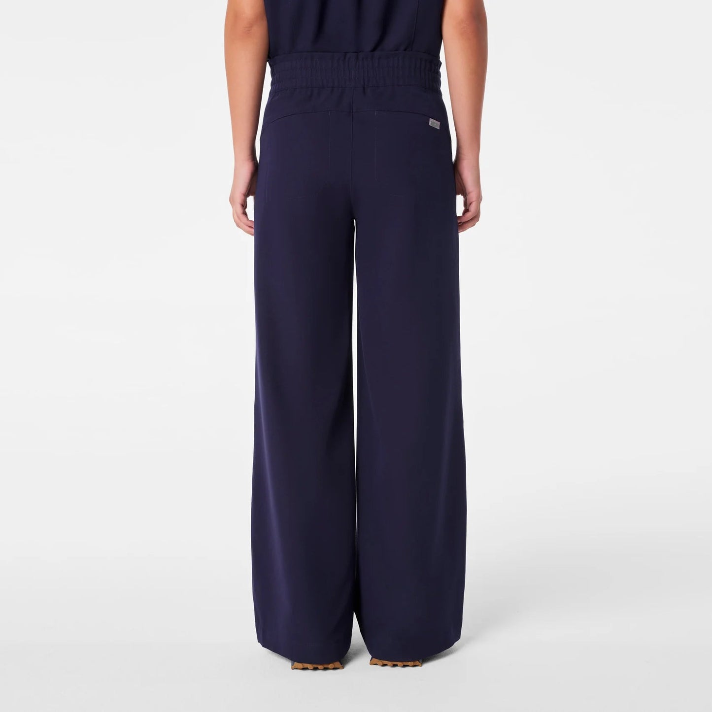 High Waisted Allison Ultra Wide Leg Scrub Pants