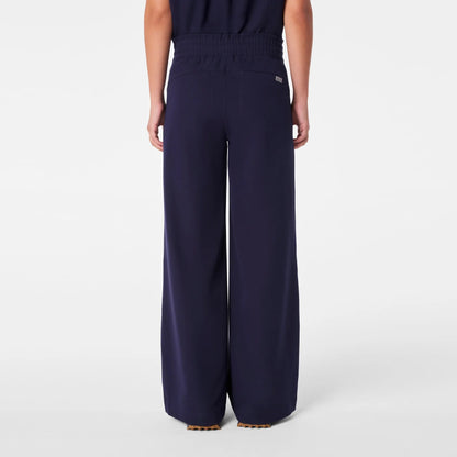 High Waisted Allison Ultra Wide Leg Scrub Pants