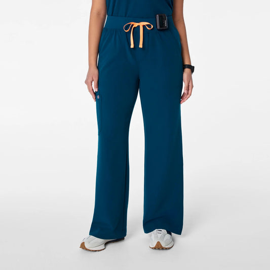 High Waisted Isabel Wide Leg Scrub Pants