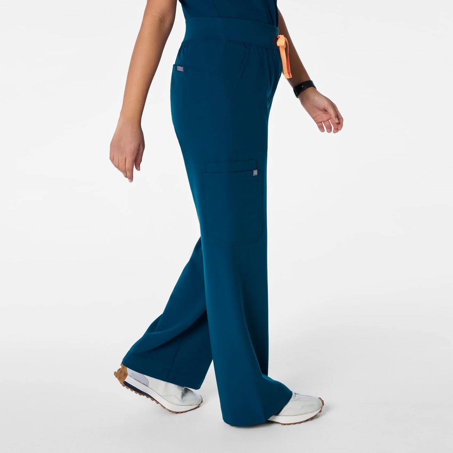 High Waisted Isabel Wide Leg Scrub Pants