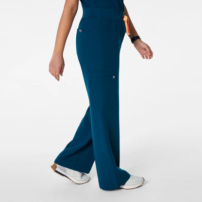 High Waisted Isabel Wide Leg Scrub Pants