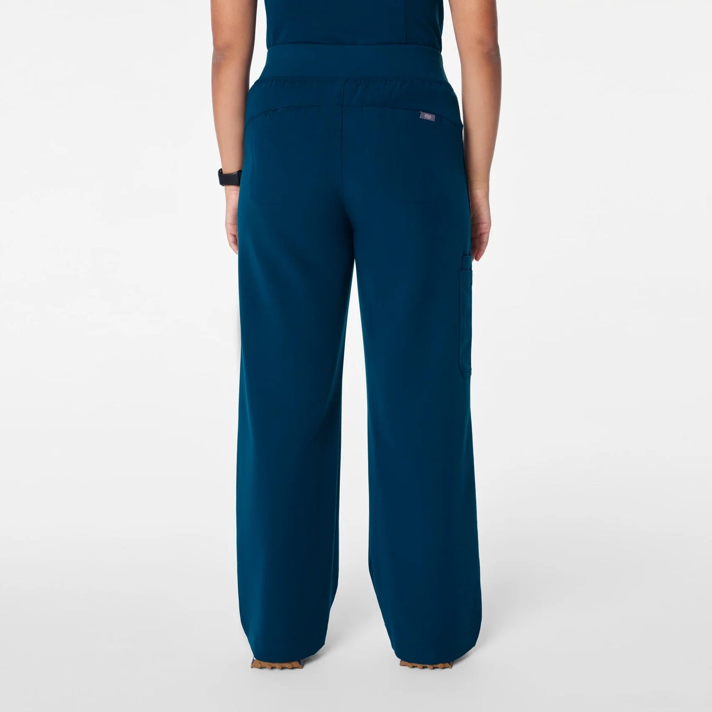 High Waisted Isabel Wide Leg Scrub Pants