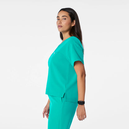 Pagosa Relaxed V-Neck Scrub Top
