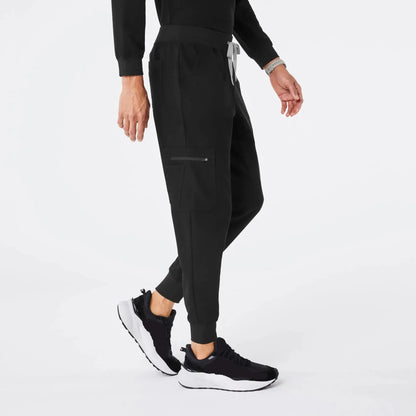 Men's Brey Jogger Scrub Pants - Black