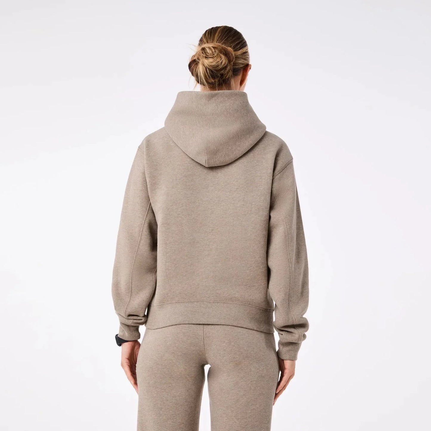 Women's Off-Shift Hoodie Sweatshirt - Heather Macchiato
