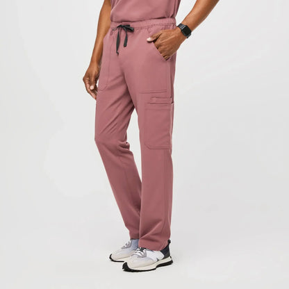 Men's Cargo Scrub Pants - Mauve