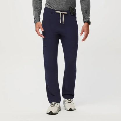 Men's Cargo Scrub Pants - Navy