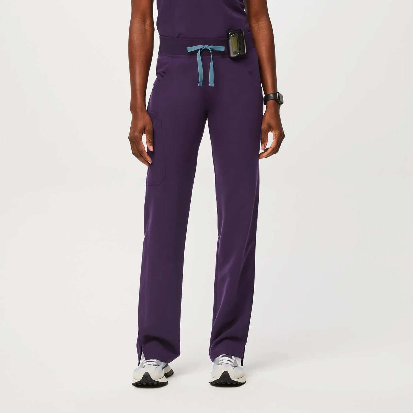 Women's Cargo Scrub Pants - Purple Jam