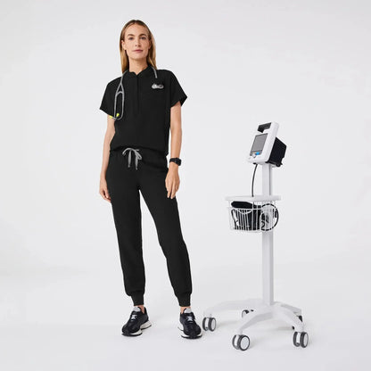 Women's Montex Classic Scrub Top - Black