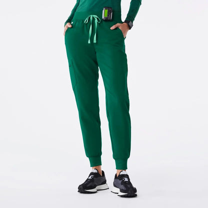 Women's Jogger Scrub Pants  - Hunter Green
