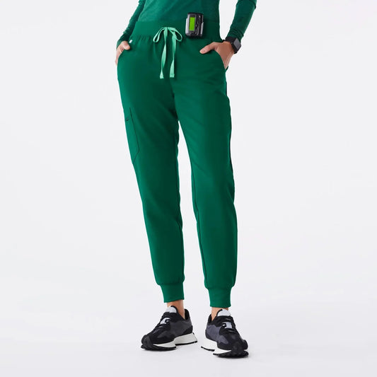 Women's Jogger Scrub Pants  - Hunter Green