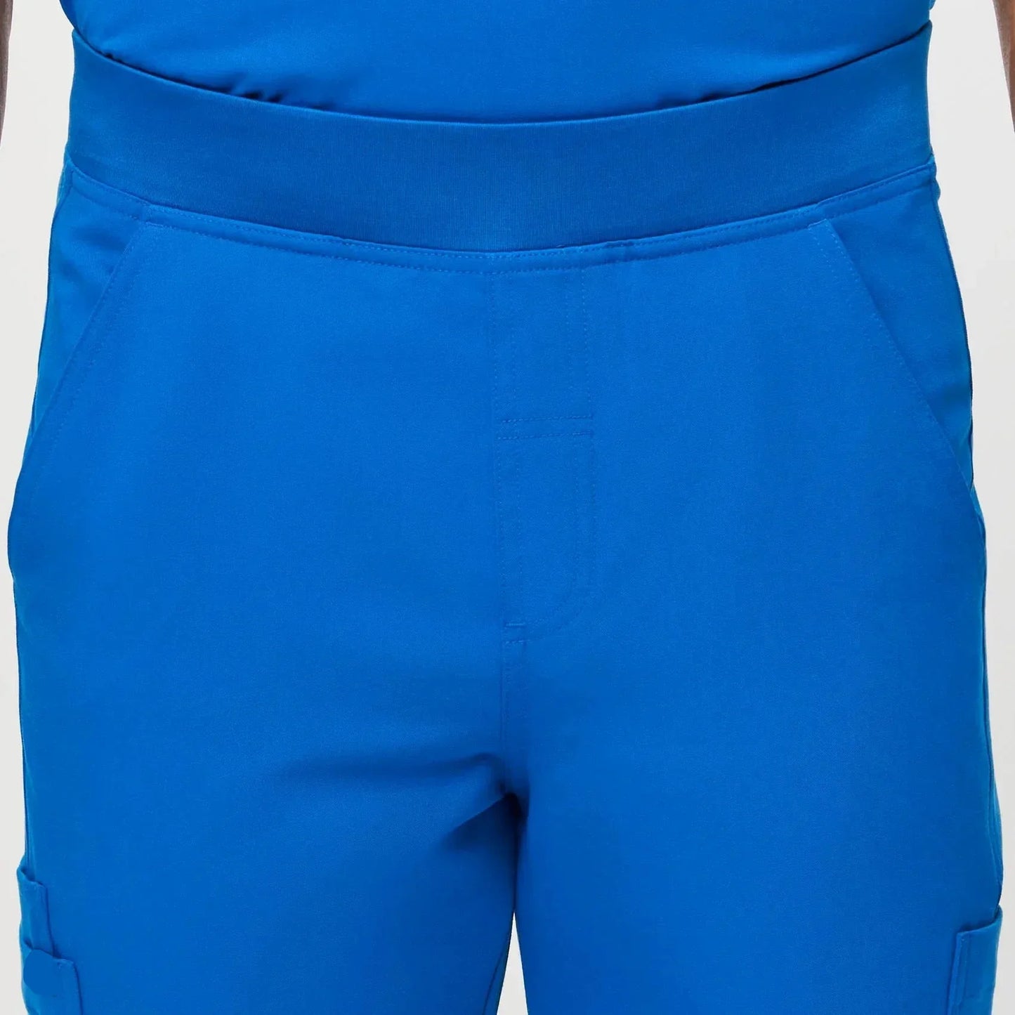 Men's Cargo Scrub Pants - Royal Blue