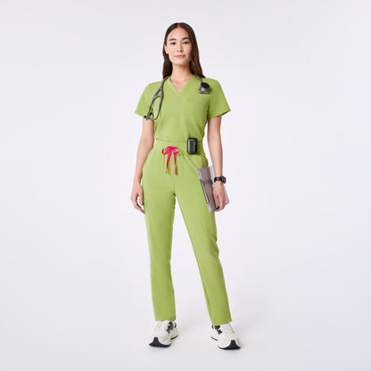 High Waisted Skinny Scrub Pants