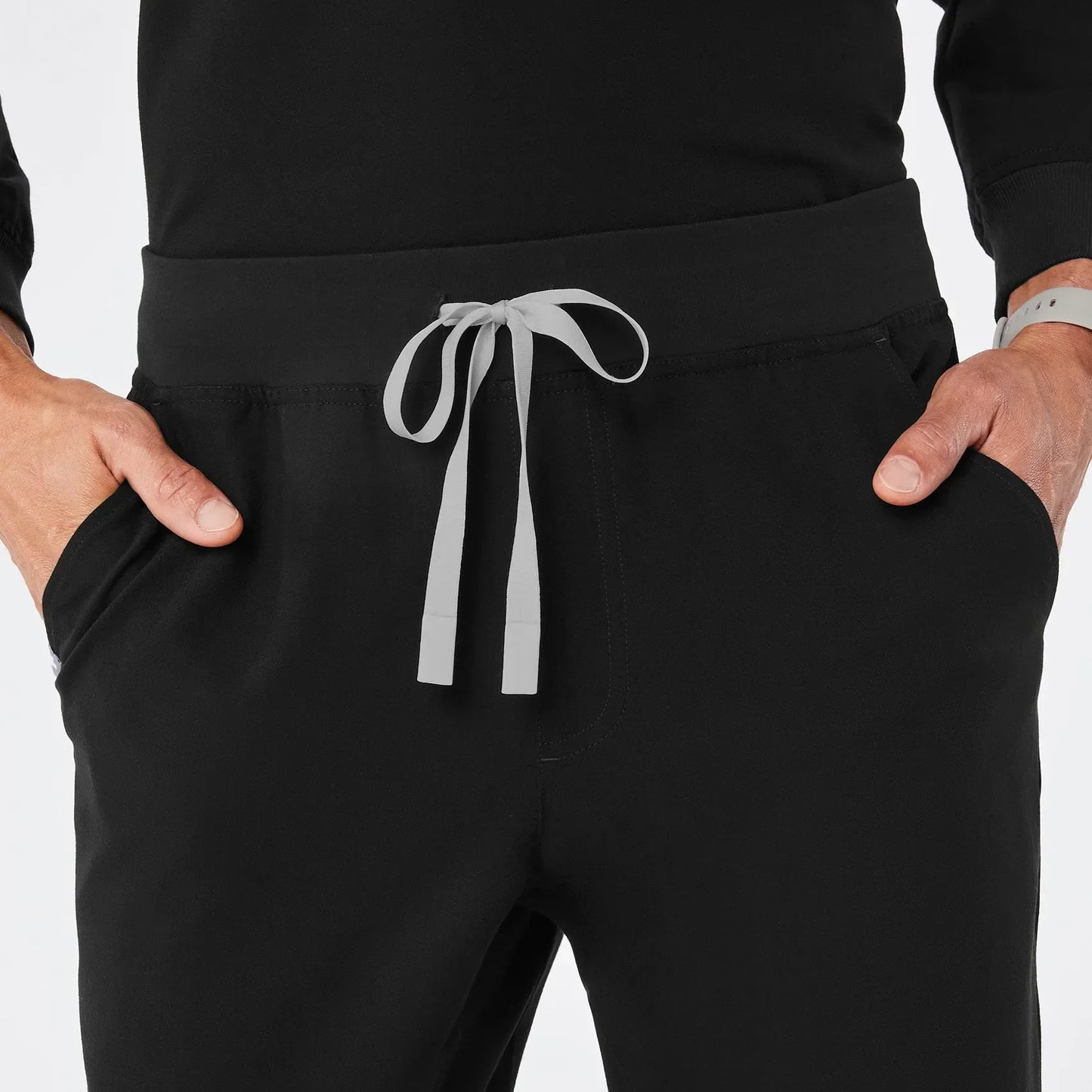 Men's Brey Jogger Scrub Pants - Black