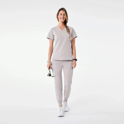 Women's One-Pocket Scrub Top Slate