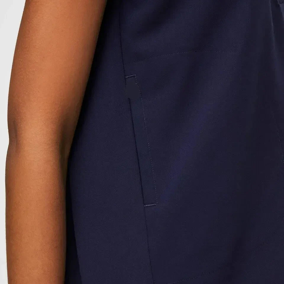 Women's  Oversized Scrub Top - Navy