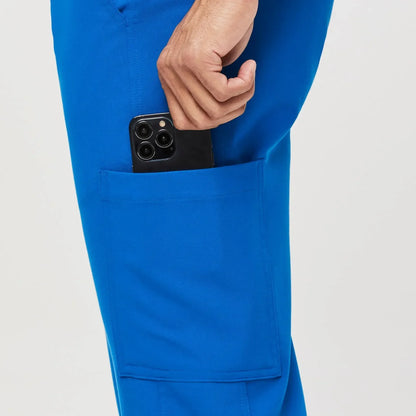 Men's Cargo Scrub Pants - Royal Blue