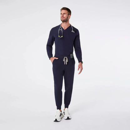 Men's Jogger Scrub Pants - Navy