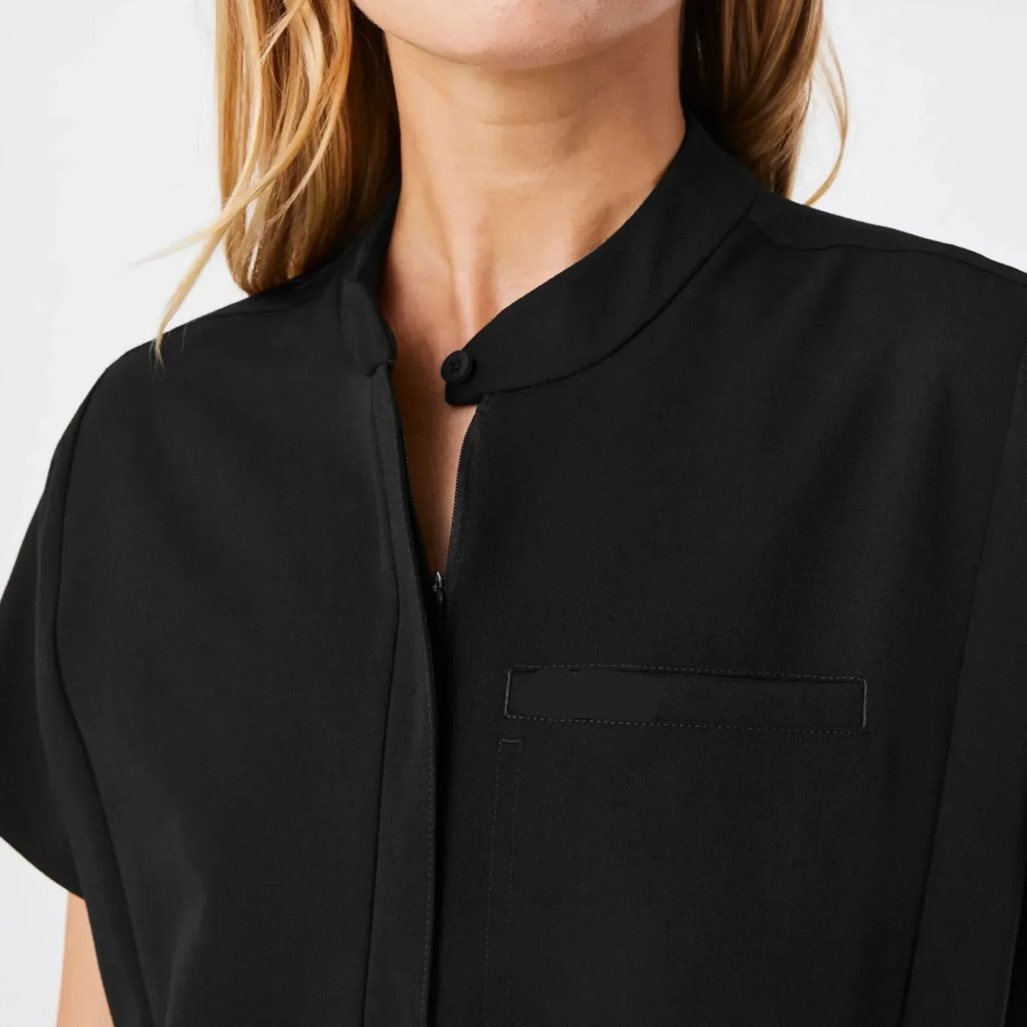 Women's Montex Classic Scrub Top - Black