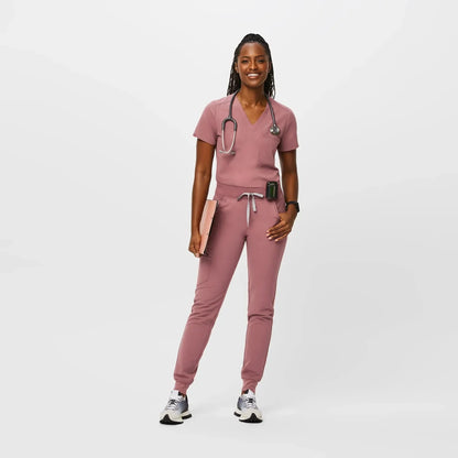Women's Zamora Jogger Scrub Pants - Mauve