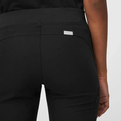 Women's Cargo Scrub Pants - Black