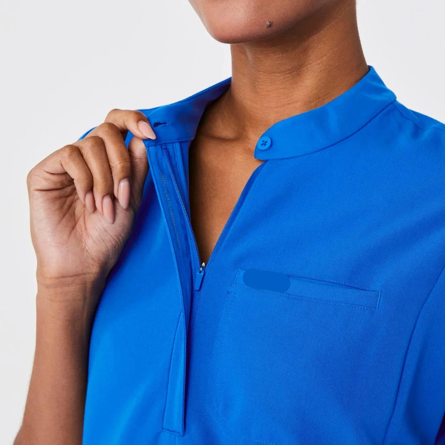 Women's Classic Scrub Top - Royal Blue