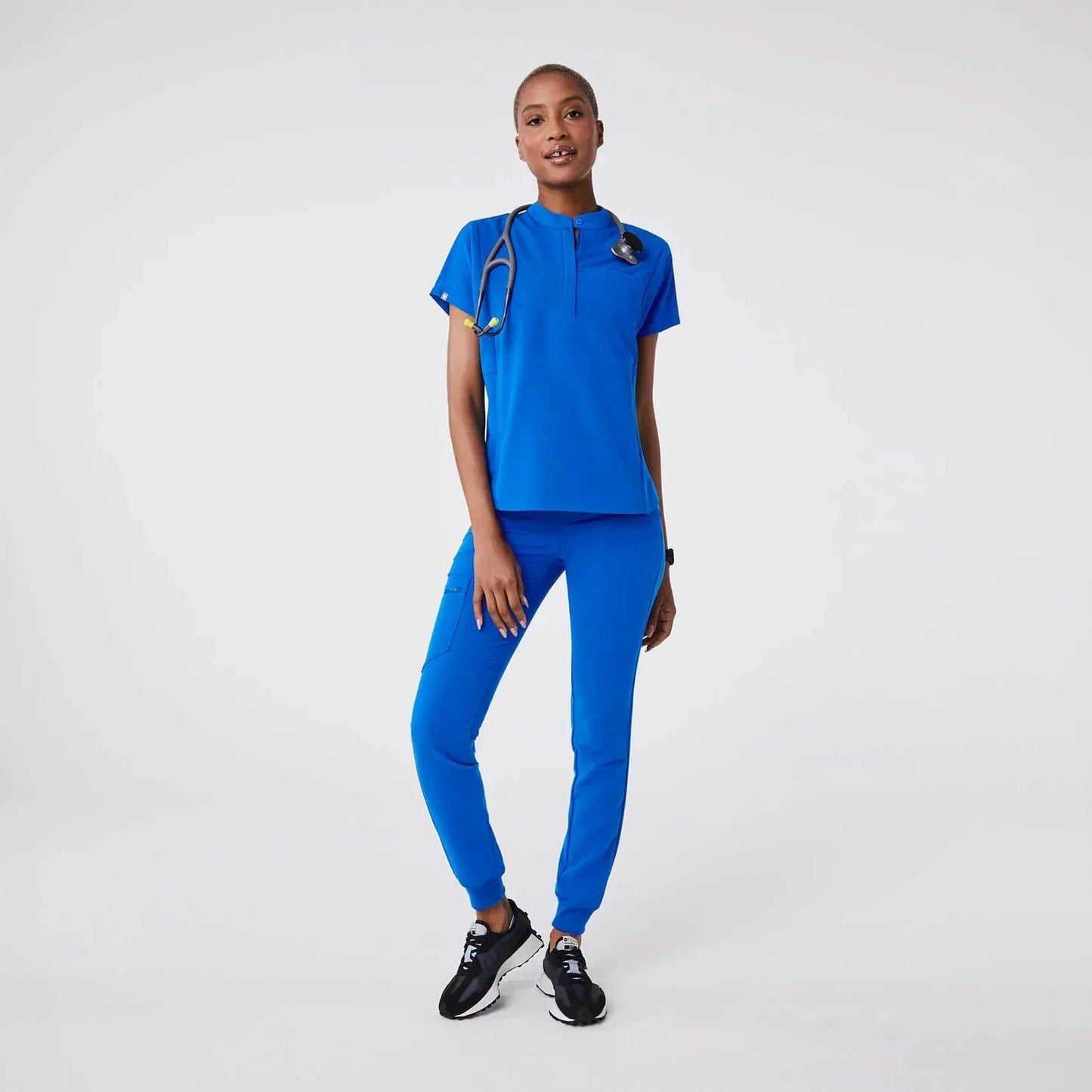 Women's Classic Scrub Top - Royal Blue