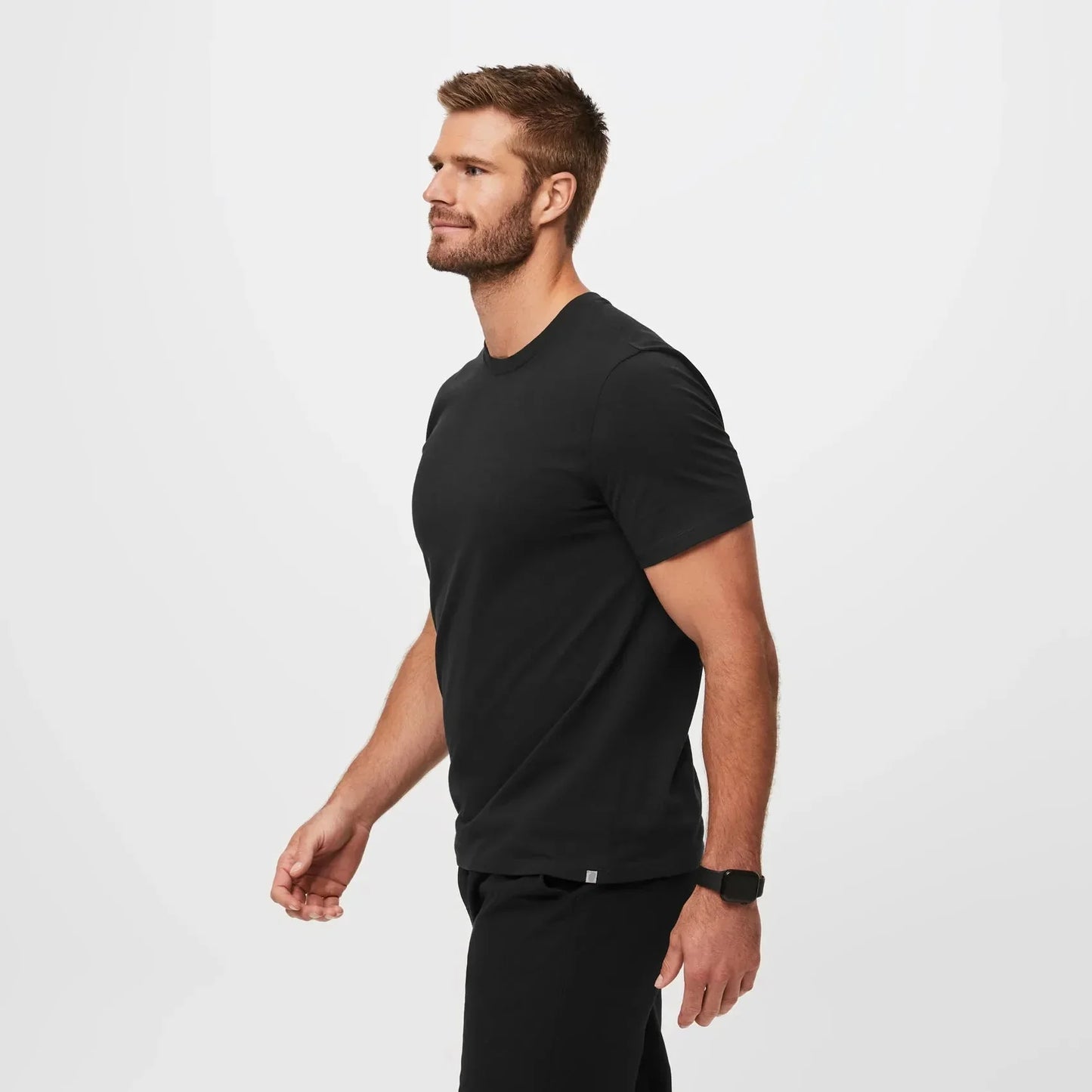 Men's Supersoft Shortsleeve Underscrub - Black