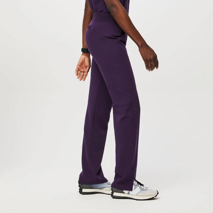 Women's Cargo Scrub Pants - Purple Jam