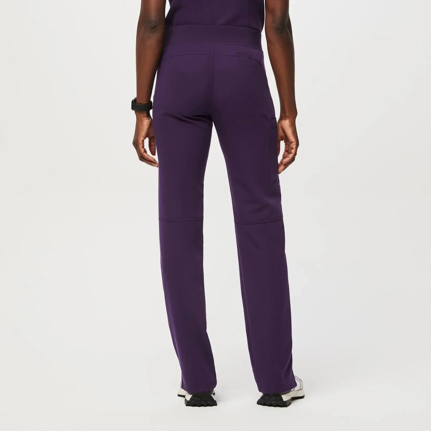 Women's Cargo Scrub Pants - Purple Jam