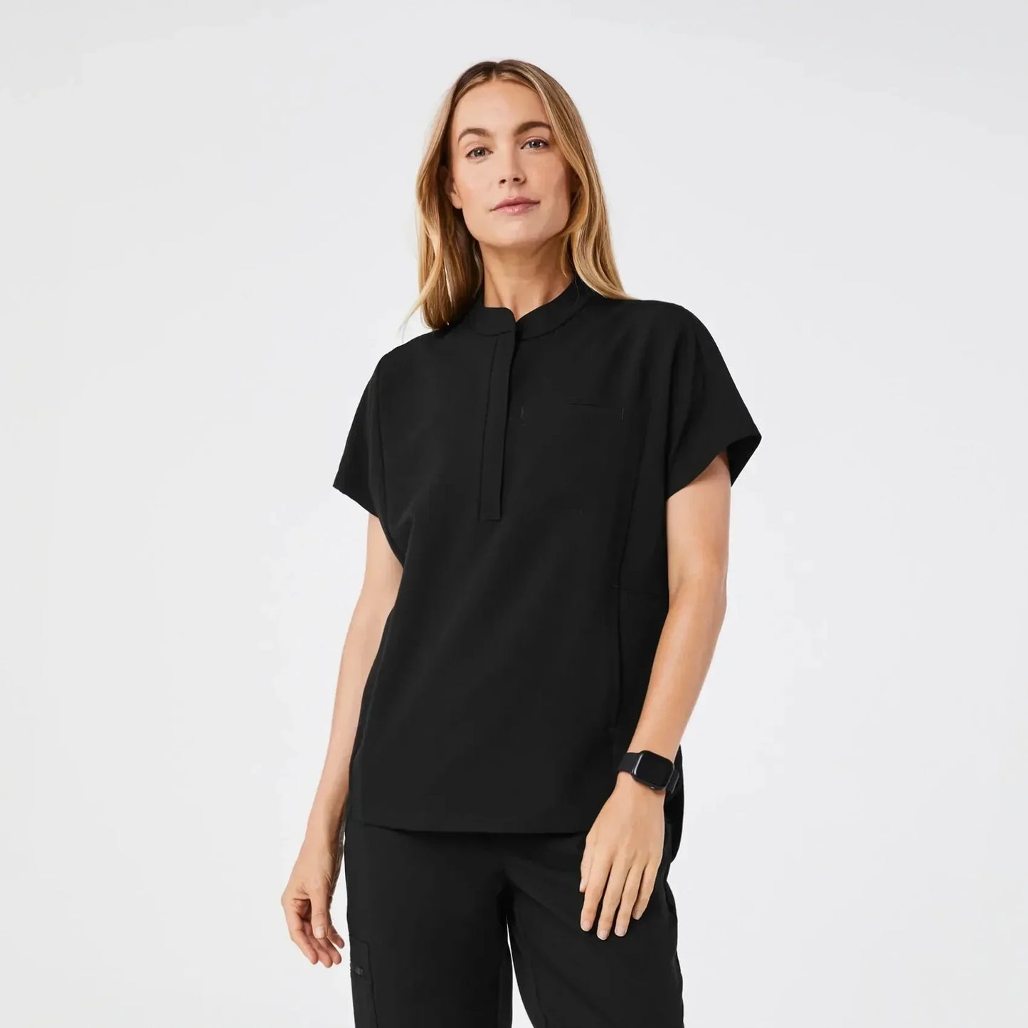 Women's Montex Classic Scrub Top - Black