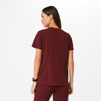 Casma Three-Pocket Scrub Top